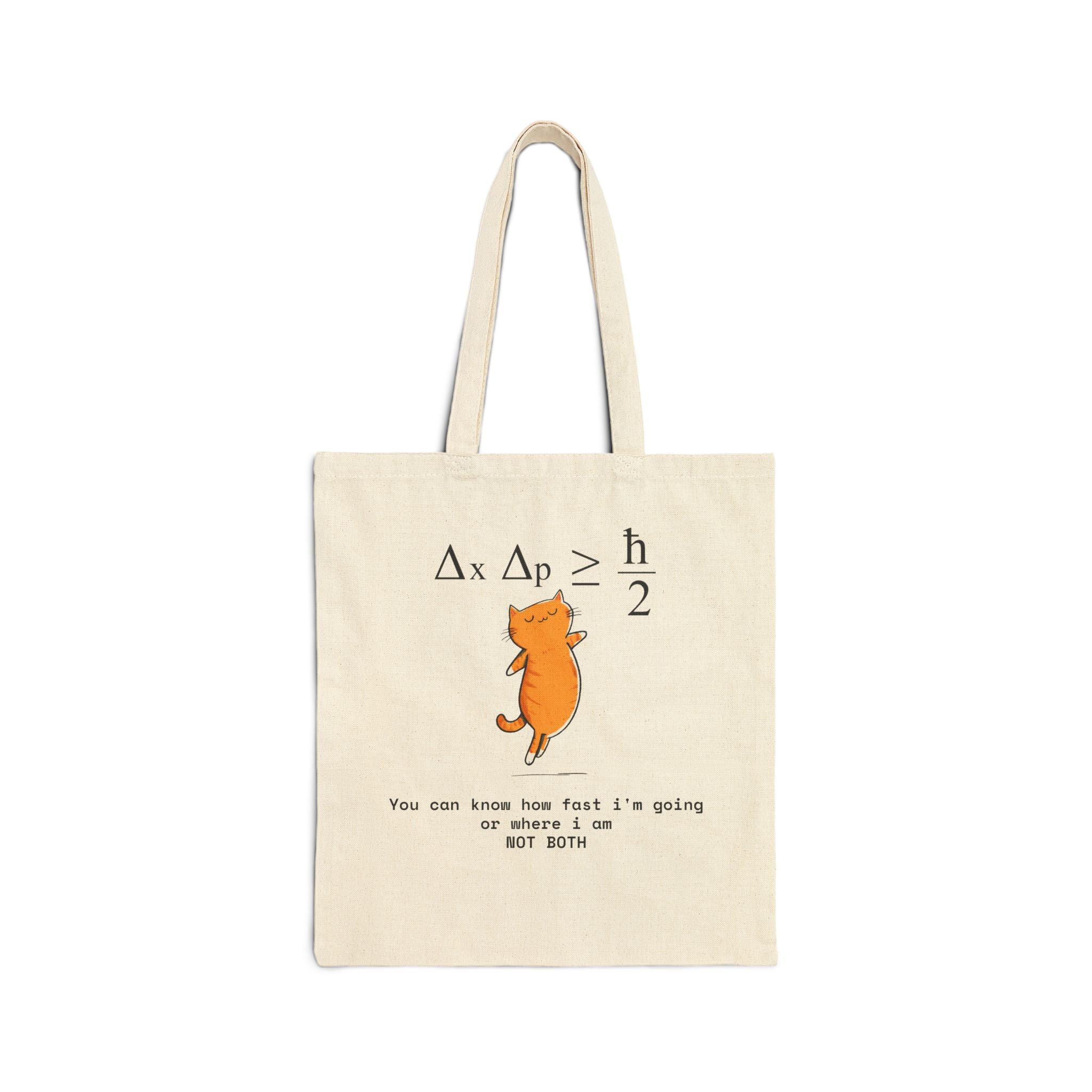 Uncertainty Purrinciple Tote Bag