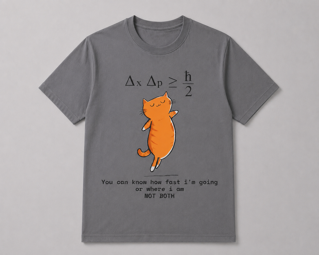 Uncertainty Purrinciple Tee