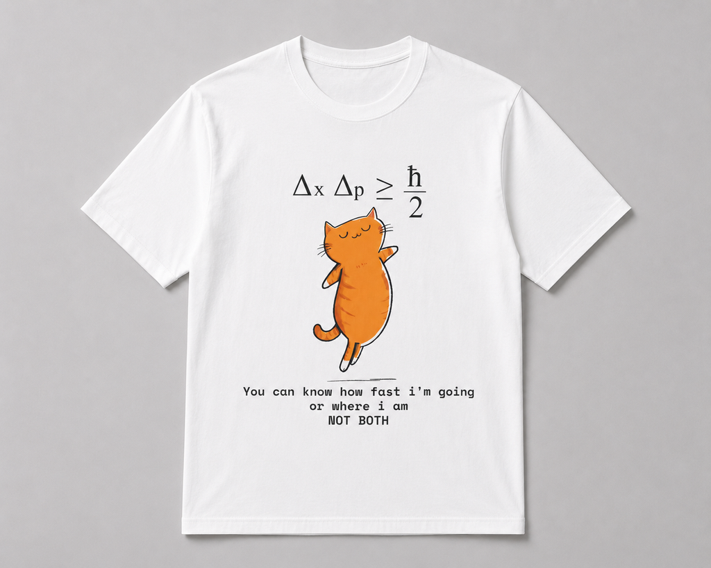 Uncertainty Purrinciple Tee