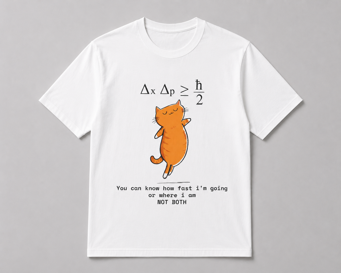 Uncertainty Purrinciple Tee