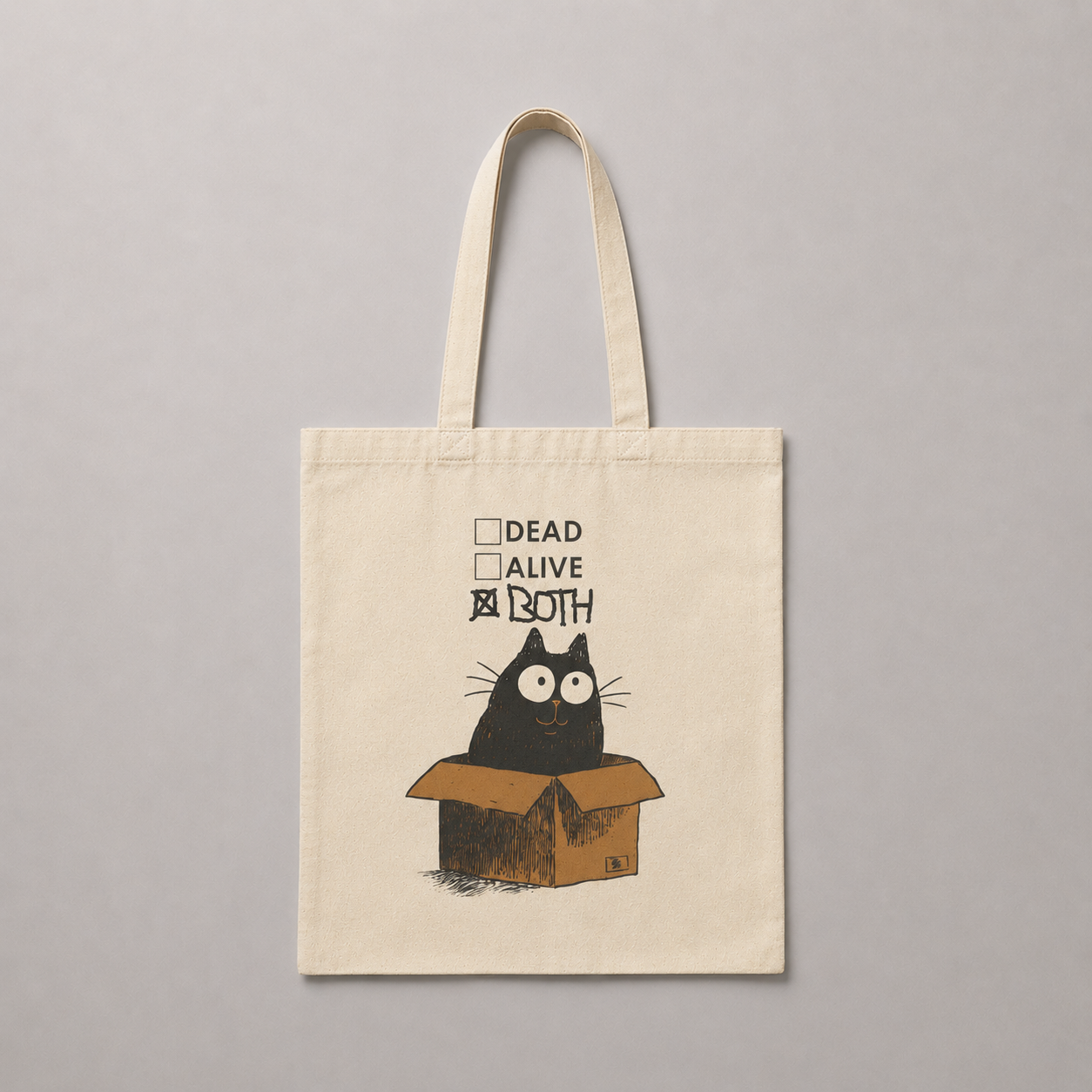Schrödinger's Cat Tote Bag